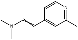 Ethenamine, N,N-dimethyl-2-(2-methyl-4-pyridinyl)- (9CI) Struktur