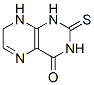 4(1H)-Pteridinone,2,3,7,8-tetrahydro-2-thioxo-(9CI) Struktur