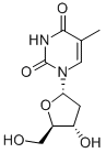 ALPHA-THYMIDINE Struktur