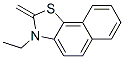 Naphtho[2,1-d]thiazole, 3-ethyl-2,3-dihydro-2-methylene- (9CI) Struktur