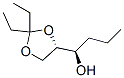 1,3-Dioxolane-4-methanol,2,2-diethyl-alpha-propyl-,(alphaR,4S)-(9CI) Struktur