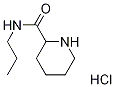 N-Propyl-2-piperidinecarboxamide hydrochloride Struktur