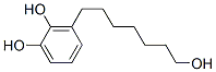 1,2-Benzenediol, 3-(7-hydroxyheptyl)- (9CI) Struktur