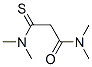 Propanamide,  3-(dimethylamino)-N,N-dimethyl-3-thioxo- Struktur