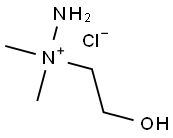 N-amino-N,N-dimethylaminoethanol Struktur