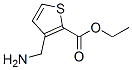 2-Thiophenecarboxylicacid,3-(aminomethyl)-,ethylester(9CI) Struktur