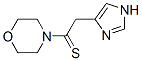 Morpholine,  4-[2-(1H-imidazol-4-yl)-1-thioxoethyl]-  (9CI) Struktur