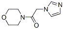 Morpholine, 4-(1H-imidazol-1-ylacetyl)- (9CI) Struktur