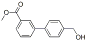 Methyl 3-(4-hydroxymethylphenyl)benzoate Struktur