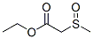 ethyl (methylsulphinyl)acetate  Struktur