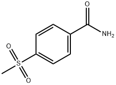 4-Methanesulfonylbenzamide Struktur