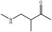 2-Butanone, 3-methyl-4-(methylamino)- (9CI) Struktur