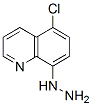 Quinoline, 5-chloro-8-hydrazino- (9CI) Struktur