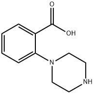 1-(2-CARBOXYPHENYL)-PIPERAZINE Struktur