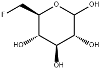 6-DEOXY-6-FLUORO-D-GALACTOSE Struktur