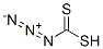 Azidodithioformic acid Struktur