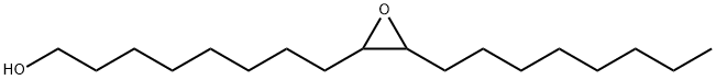 8-(3-octyloxiran-2-yl)octan-1-ol Struktur