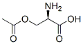 H-D-SER(AC)-OH Struktur