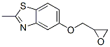 Benzothiazole, 2-methyl-5-(oxiranylmethoxy)- (9CI) Struktur