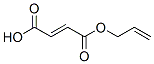 allyl hydrogen 2-butenedioate Struktur