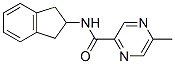 Pyrazinecarboxamide, N-(2,3-dihydro-1H-inden-2-yl)-5-methyl- (9CI) Struktur