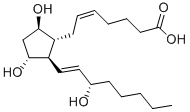 9BETA, 11ALPHA-PROSTAGLANDIN F2 Struktur