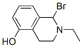 2-ethyl-3,4-dihydro-1H-isoquinolin-5-ol bromide Struktur