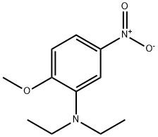 N,N-Diethyl-2-methoxy-5-nitrobenzenamine Struktur