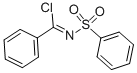 N-(CHLORO-PHENYL-METHYLENE)-BENZENESULFONAMIDE Struktur