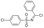 4-CHLORO-N-(CHLORO-PHENYL-METHYLENE)-BENZENESULFONAMIDE Struktur