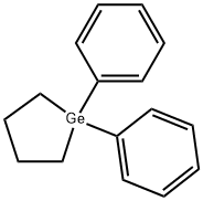 1,1-Diphenylgermacyclopentane Struktur