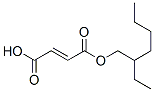 2-ethylhexyl hydrogen 2-butenedioate Struktur