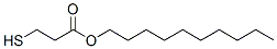 decyl 3-mercaptopropionate Struktur
