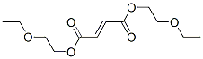 bis(2-ethoxyethyl) fumarate Struktur