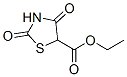 5-Thiazolidinecarboxylicacid,2,4-dioxo-,ethylester(9CI) Struktur