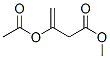 methyl 3-(acetoxy)-3-butenoate Struktur