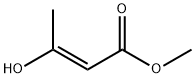 2-Butenoic acid, 3-hydroxy-, methyl ester, (E)- (9CI) Struktur