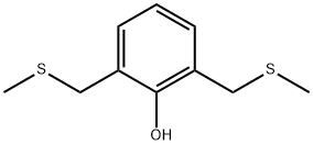 2,6-BIS(METHYLTIOMETHYL)PHENOL Struktur