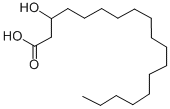 3-HYDROXYOCTADECANOIC ACID Struktur