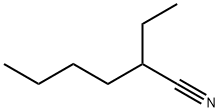 2-ETHYL CAPRONITRILE Struktur