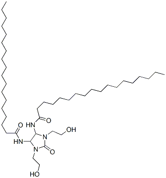 N,N'-[carbonylbis[(2-hydroxyethyl)imino]ethane-1,2-diyl]distearamide Struktur