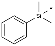 DIMETHYLPHENYLFLUOROSILANE Struktur