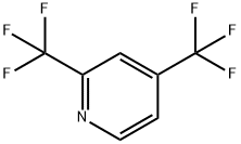 2,4-Bis(trifluoromethyl)pyridine Struktur