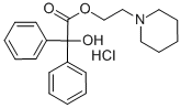 Piperilate hydrochloride Struktur