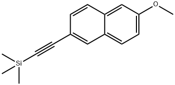 (6-Methoxynaphthalen-2-ylethynyl)trimethylsilane, 97% price.