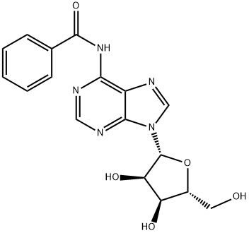 N-BENZOYLADENOSINE Structure