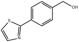 4-(1,3-Thiazol-2-yl)benzyl alcohol Struktur