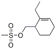 2-Cyclohexene-1-methanol,2-ethyl-,methanesulfonate(9CI) Struktur