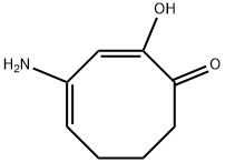 2,4-Cyclooctadien-1-one, 4-amino-2-hydroxy- (9CI) Struktur