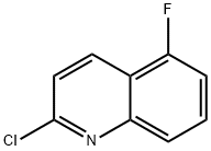 2-CHLORO-5-FLUOROQUINOLINE Struktur